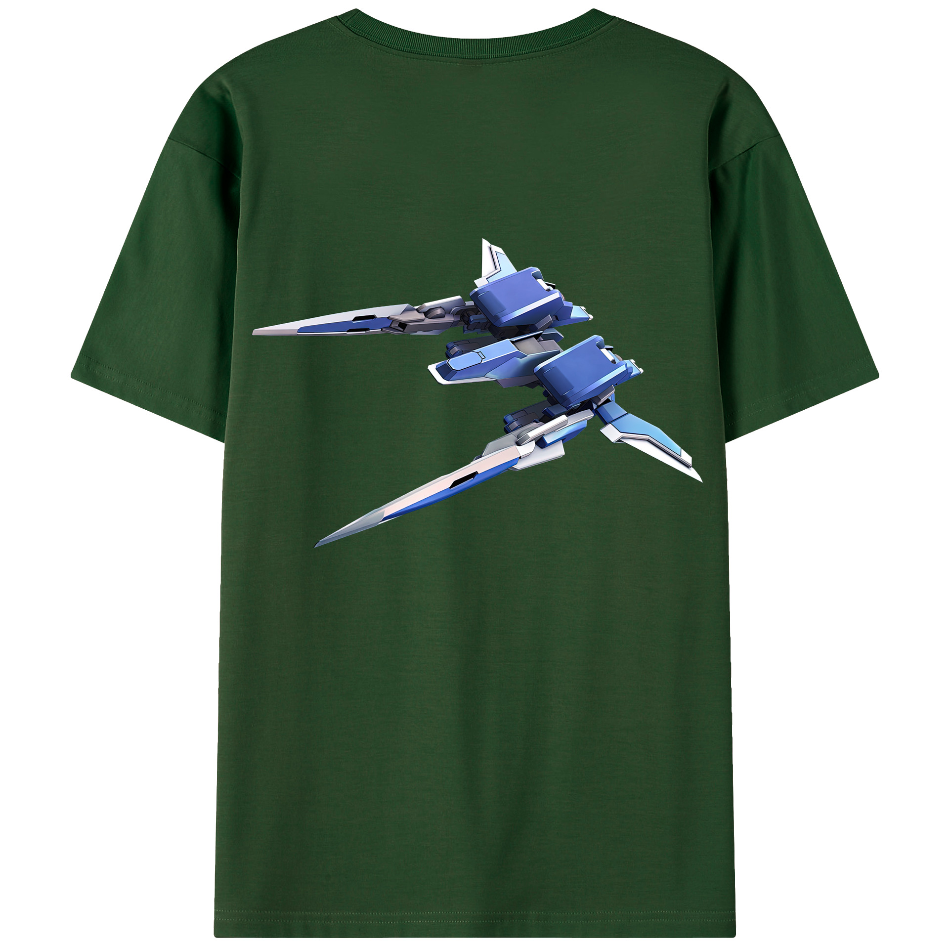 （画像用） 機動戦士ガンダム Mobile Suit Gundam 綿100％半袖Tシャツ（背面プリント）